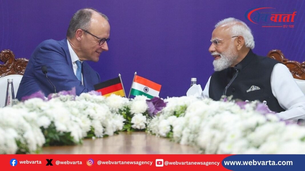 PM Modi German Chancellor Friedrich Merz Bilateral Talks PM मोदी और जर्मन चांसलर फ्रेडरिक मर्ज द्विपक्षीय वार्ता