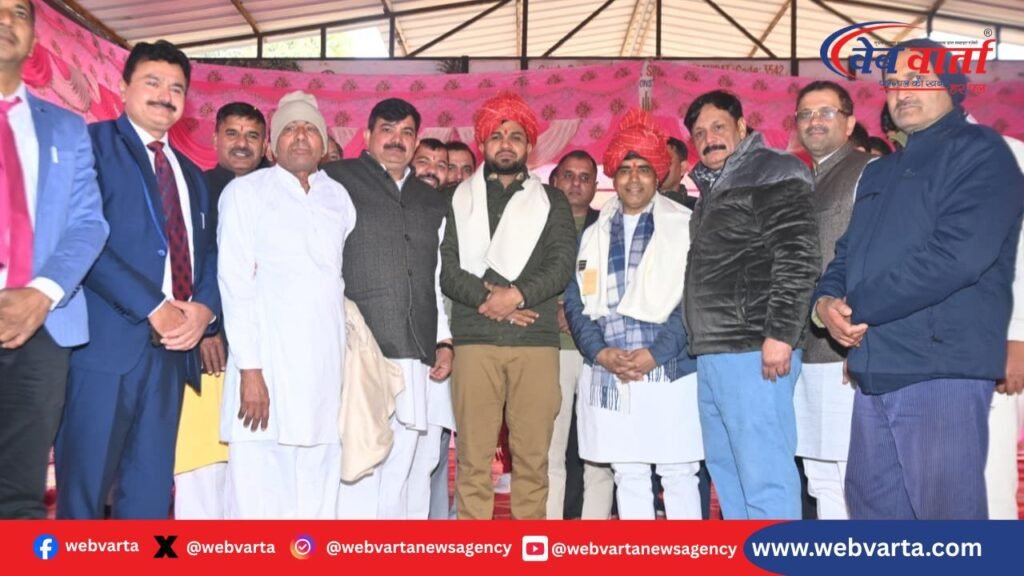 Sonipat Sanpeda School Building Inauguration Mahipal Dhanda1