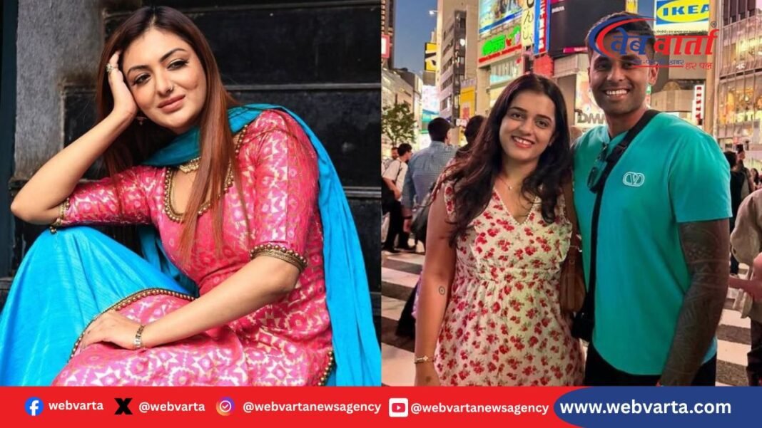 सूर्यकुमार यादव विवाद में खुशी मुखर्जी पर 100 करोड़ का मानहानि केस