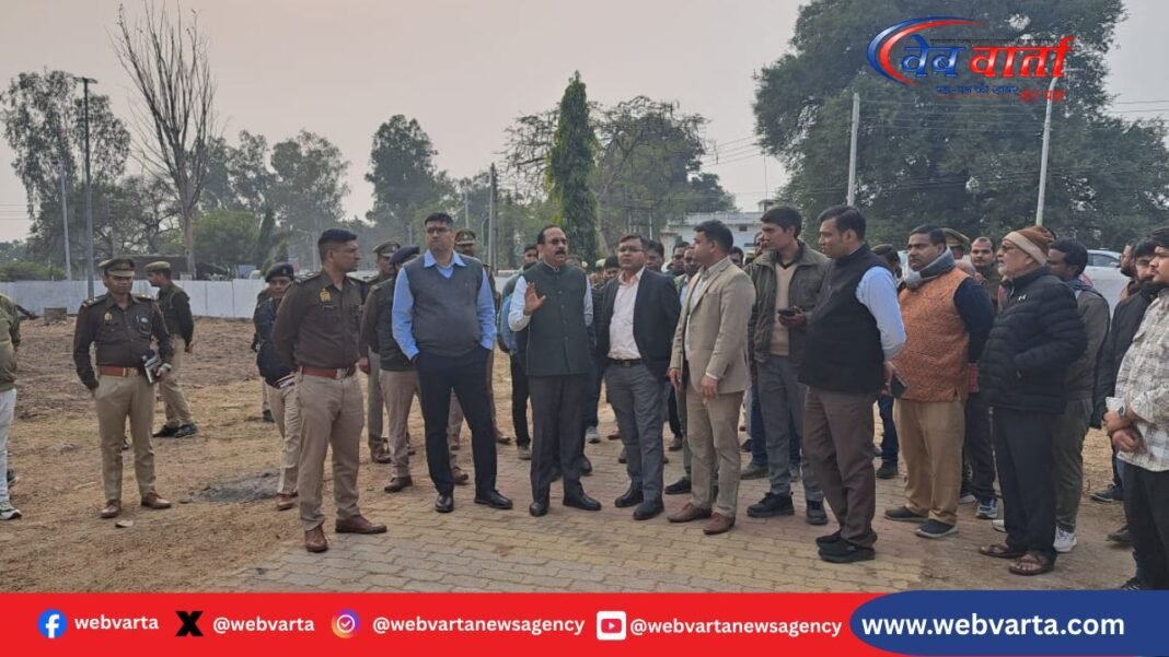 ललितपुर में मुख्यमंत्री योगी के संभावित दौरे को लेकर देवगढ़ वन क्षेत्र का निरीक्षण