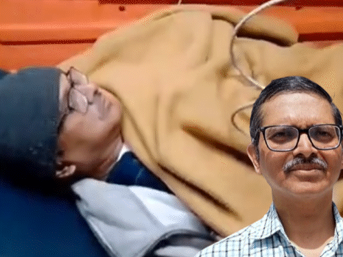 देवरिया जेल पूर्व आईपीएस अमिताभ ठाकुर स्वास्थ्य बिगड़ना गोरखपुर अस्पताल