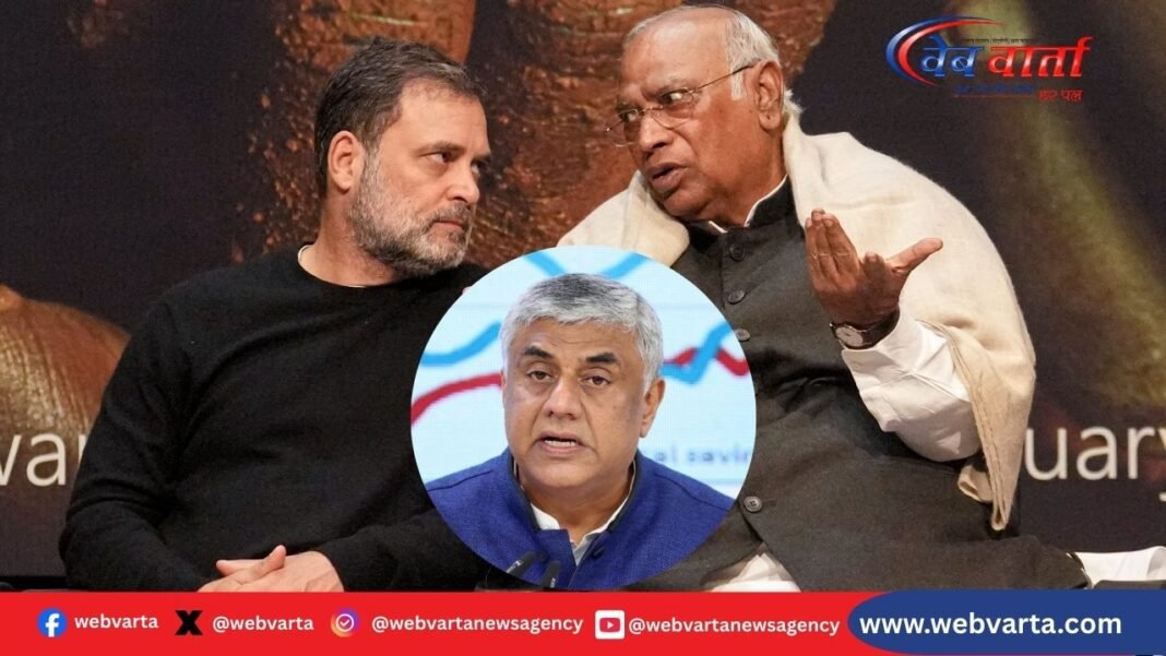 कर्नाटक कांग्रेस नेता राजीव गौड़ा को महिला अधिकारी से अभद्रता के मामले में पार्टी से निलंबित किया गया