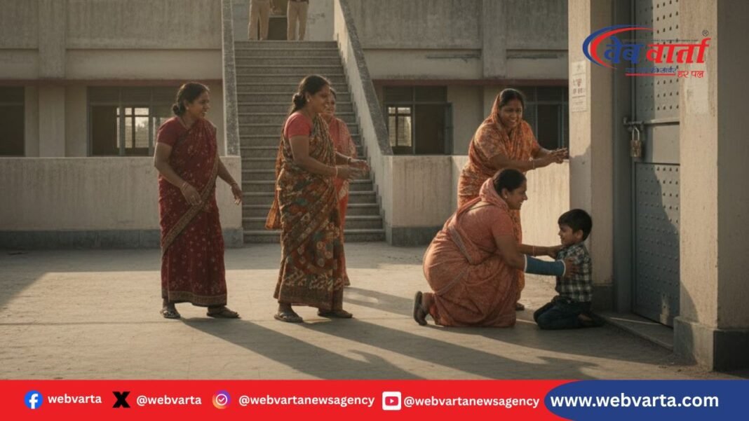 deoria-medical-college-security-lapse-child-roof-2026 देवरिया मेडिकल कॉलेज सुरक्षा लापरवाही बच्चा 2026