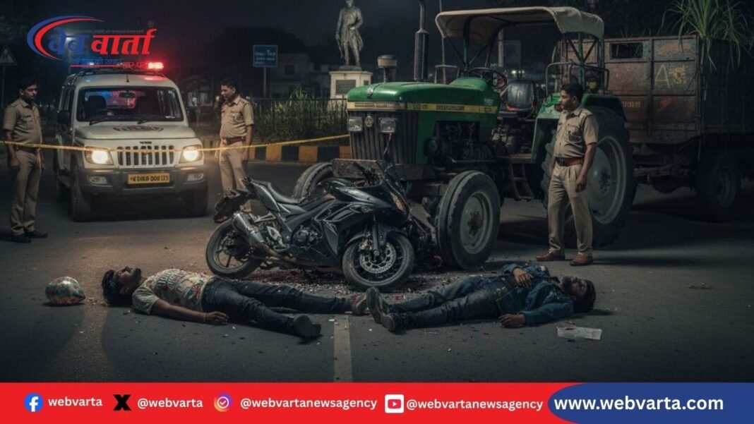 kushinagar-bike-accident-two-dead कुशीनगर में जन्मदिन पार्टी से लौटते दो दोस्तों की मौत