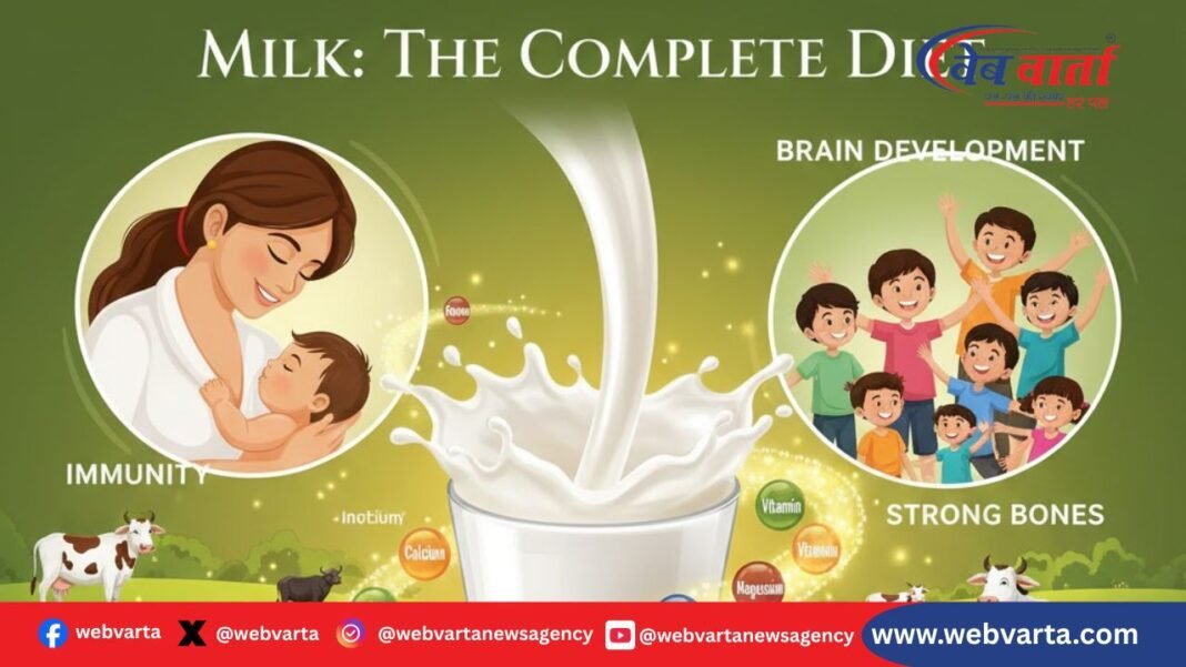 milk-nutrition-facts-cow-buffalo-comparison दूध संपूर्ण आहार स्वास्थ्य और विकास का आधार