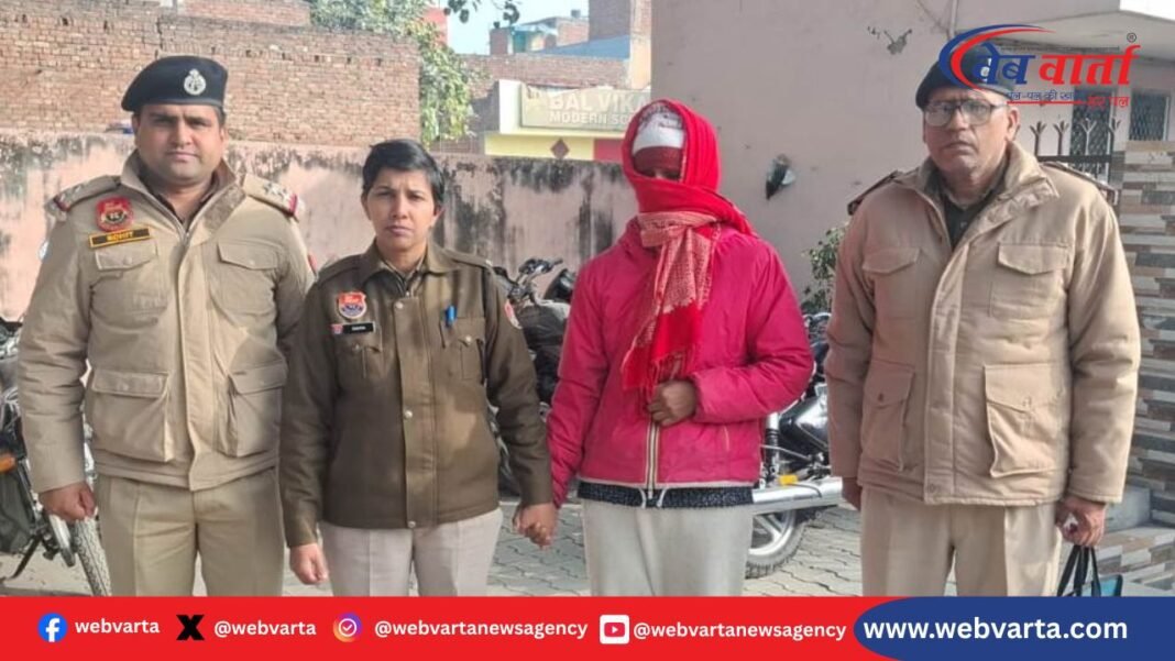 सोनीपत पत्नी द्वारा पति की हत्या आरोपी पत्नी गिरफ्तार 2026