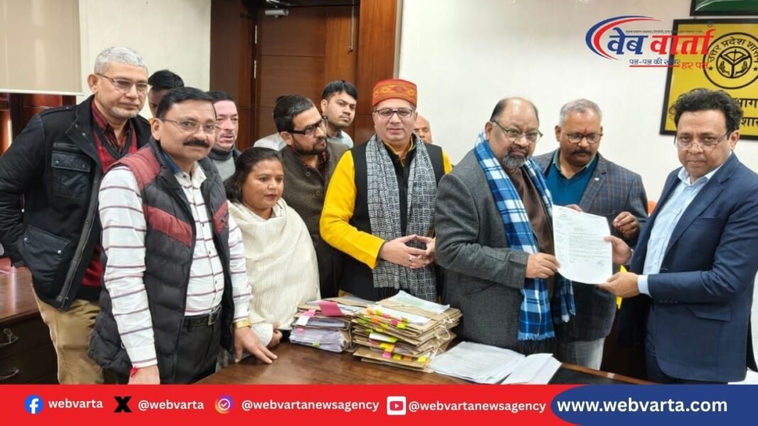 उत्तर प्रदेश संवाददाता समिति अपर मुख्य सचिव से मुलाकात