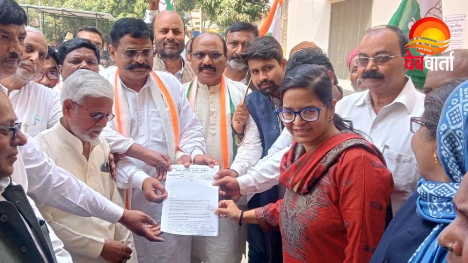 Deoria Congress Protest Memorandum Submission देवरिया कांग्रेस ज्ञापन प्रदर्शन Deoria Congress Protest Memorandum