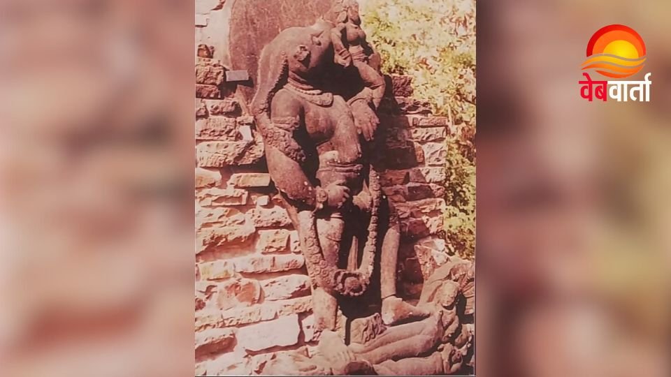 ललितपुर के देवगढ़ स्थित नृवराह मंदिर का ऐतिहासिक दृश्य