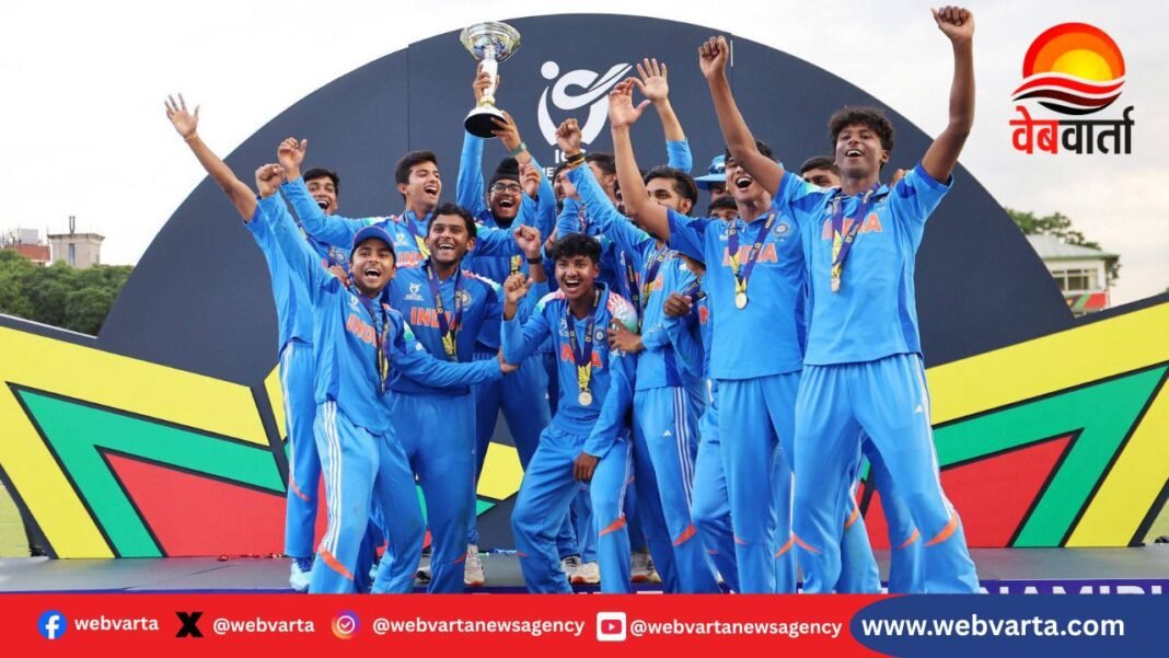 U-19 World Cup जीतने पर भारतीय टीम को बीसीसीआई का पुरस्कार