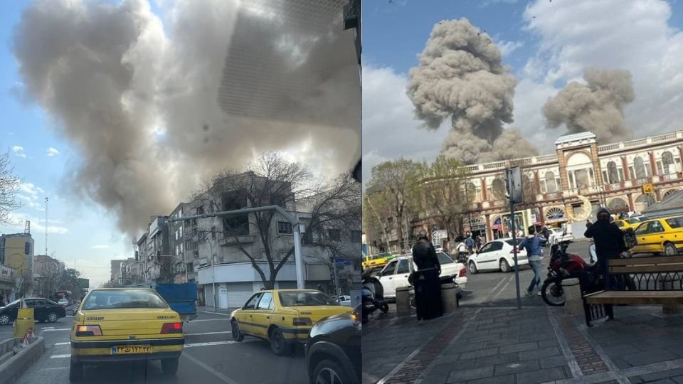 इजरायल ईरान प्रीएम्प्टिव स्ट्राइक तेहरान धमाके