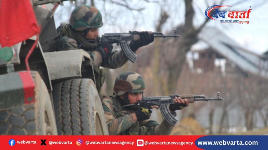 Jammu Kashmir Army Operation Basantgarh जम्मू-कश्मीर के बसंतगढ़ में सेना का ऑपरेशन