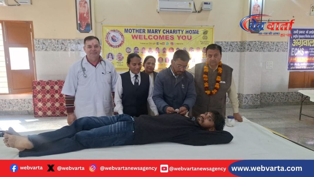 यमुनानगर के बुढ़िया में आयोजित रक्तदान और स्वास्थ्य जांच शिविर