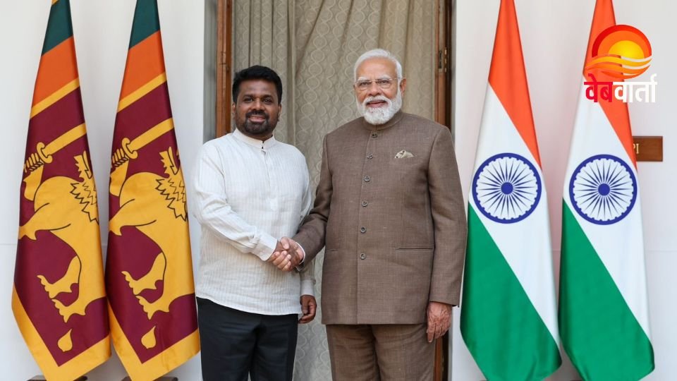 President Anura Kumara Dissanayake PM Narendra Modi