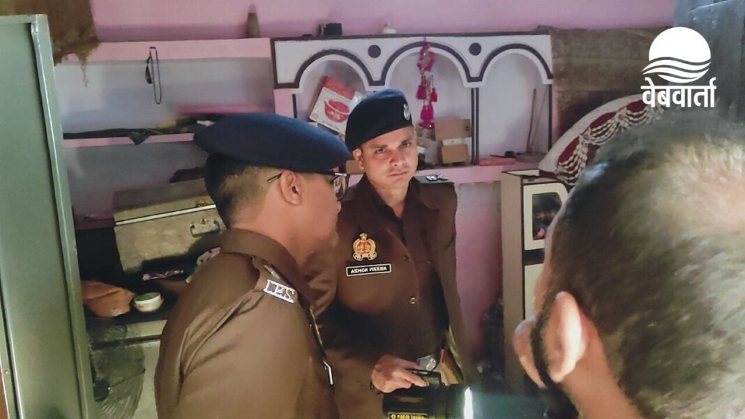 हरदोई के शाहाबाद मलिकापुर गांव में डकैती की घटना