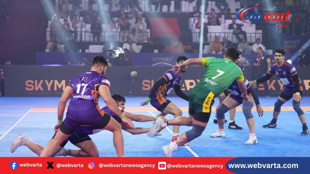 सोनीपत स्टार्स और फरीदाबाद फाइटर्स के बीच खेला गया रोमांचक मुकाबला