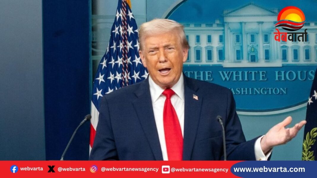 ओमान में ईरान से बातचीत पर राष्ट्रपति ट्रंप का बयान