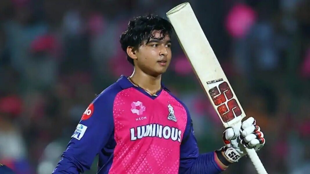 15 गेंद में वैभव सूर्यवंशी ने जड़ा अर्धशतक, चेन्नई के 15 गेंद में वैभव सूर्यवंशी ने जड़ा अर्धशतक, चेन्नई के खिलाफ रचा इतिहास; मारे 5 छक्के और 4 चौके