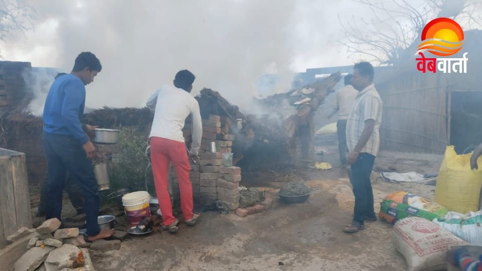 Jalalabad Hut Fire Incident जलालाबाद झोपड़ी आग कांड घटना स्थल