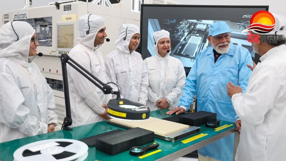 साणंद सेमीकंडक्टर प्लांट उद्घाटन में पीएम मोदी