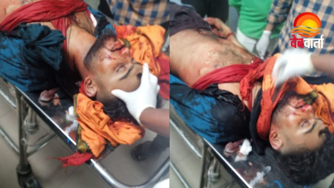 Siddharthnagar Stabbing Murder नादेपार चौराहा stabbing crime scene