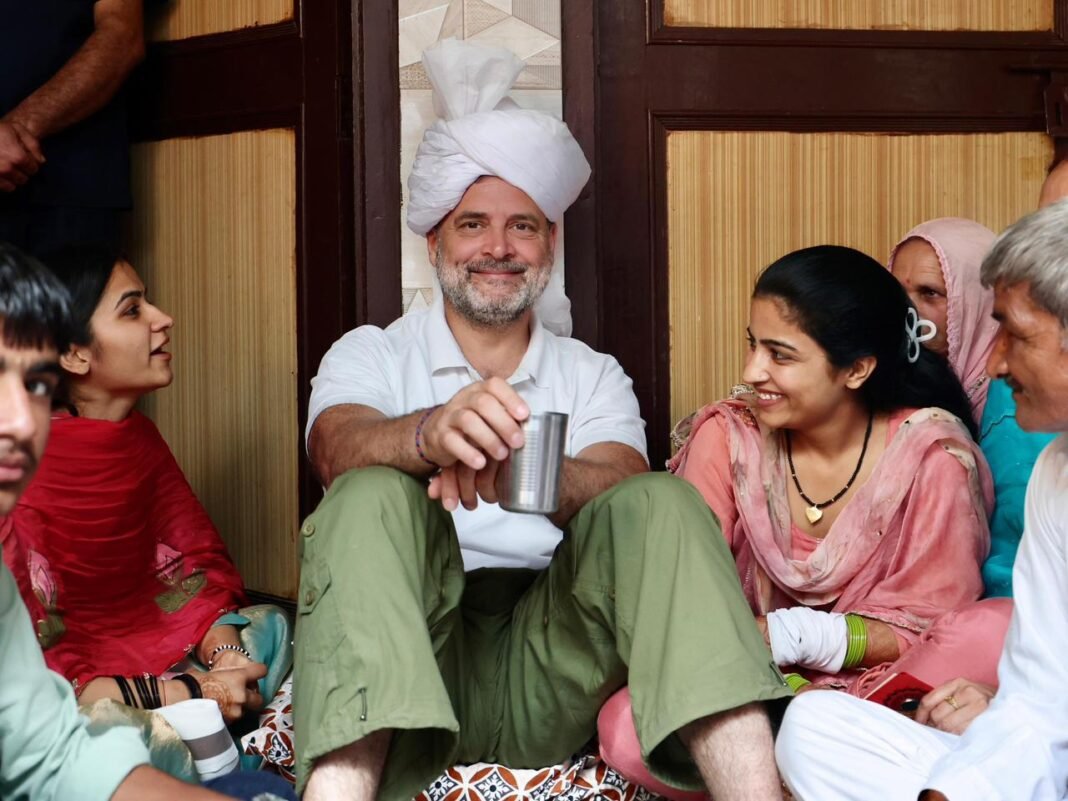 Rahul Gandhi Sonipat Medina Village Visit किसान संजय मलिक परिवार शादी समारोह