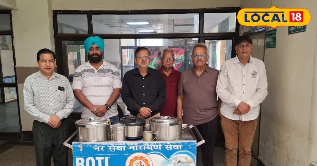 अंबाला अस्पताल में रोटी बैंक द्वारा मुफ्त भोजन सेवा