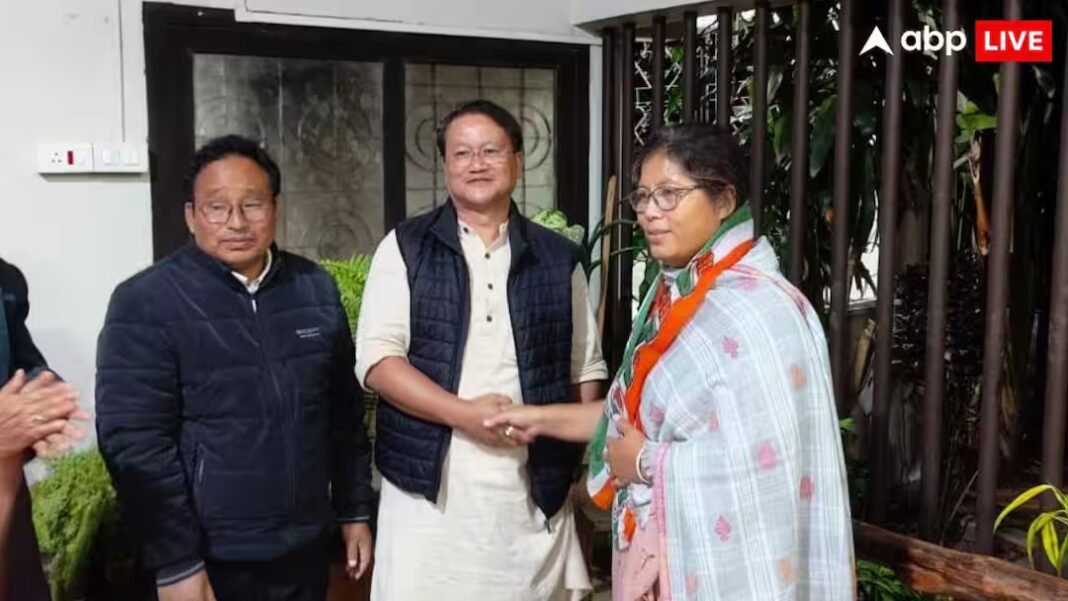 असम चुनाव, बीजेपी झटका, कांग्रेस में शामिल, दिग्गज नेता, पार्टी बदल, असम राजनीति, चुनावी हलचल