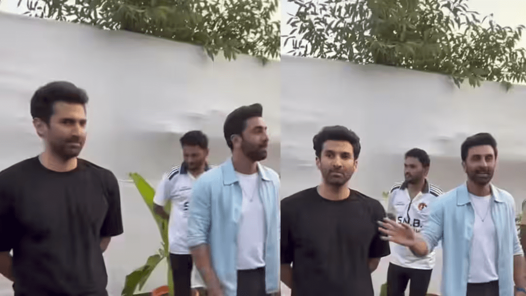 नहीं इसके साथ नहीं, रणबीर कपूर ने आदित्य रॉय कपूर संग फोटो क्लिक कराने से किया मना वीडियो वायरल