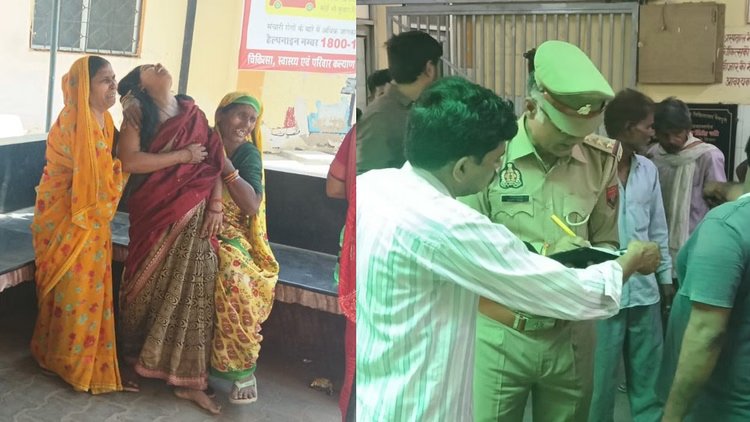 मैनपुरी में भयानक हादसा: पिकअप ने रौंदे बाइक सवार, भाई-बहन और जीजा की मौत; अंतिम संस्कार में जा रहे थे तीनों