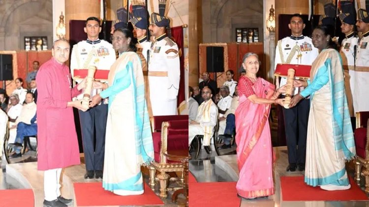 छत्तीसगढ़ के गोडबोले दंपति पद्मश्री सम्मान से अलंकृत: सीएम साय ने जताया हर्ष, बोले- ये अबूझमाड़ की सेवा का फल