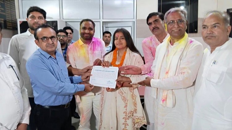 हरियाणा निकाय चुनाव परिणाम 2026: उकलाना में 23 साल की रीमा सोनी जीती, अंबाला-सोनीपत में भाजपा की जीत का परचम