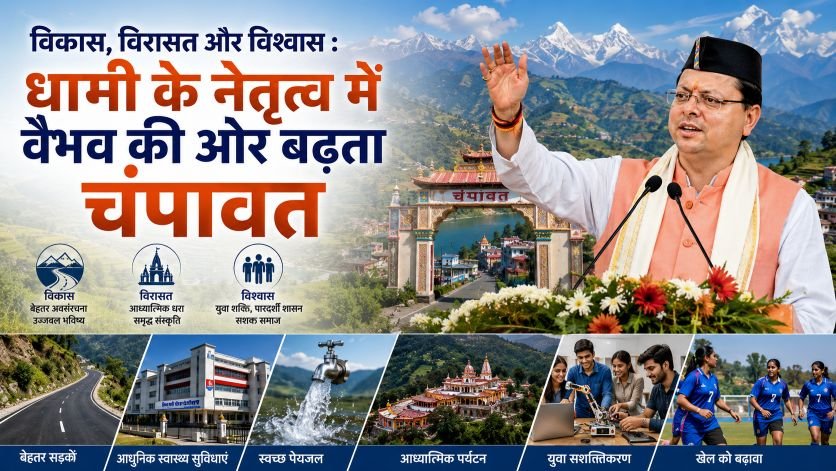 Champawat Development Vision चंपावत विकास और पुष्कर सिंह धामी के विजन पर डॉ. शैलेश शुक्ला का विचार लेख