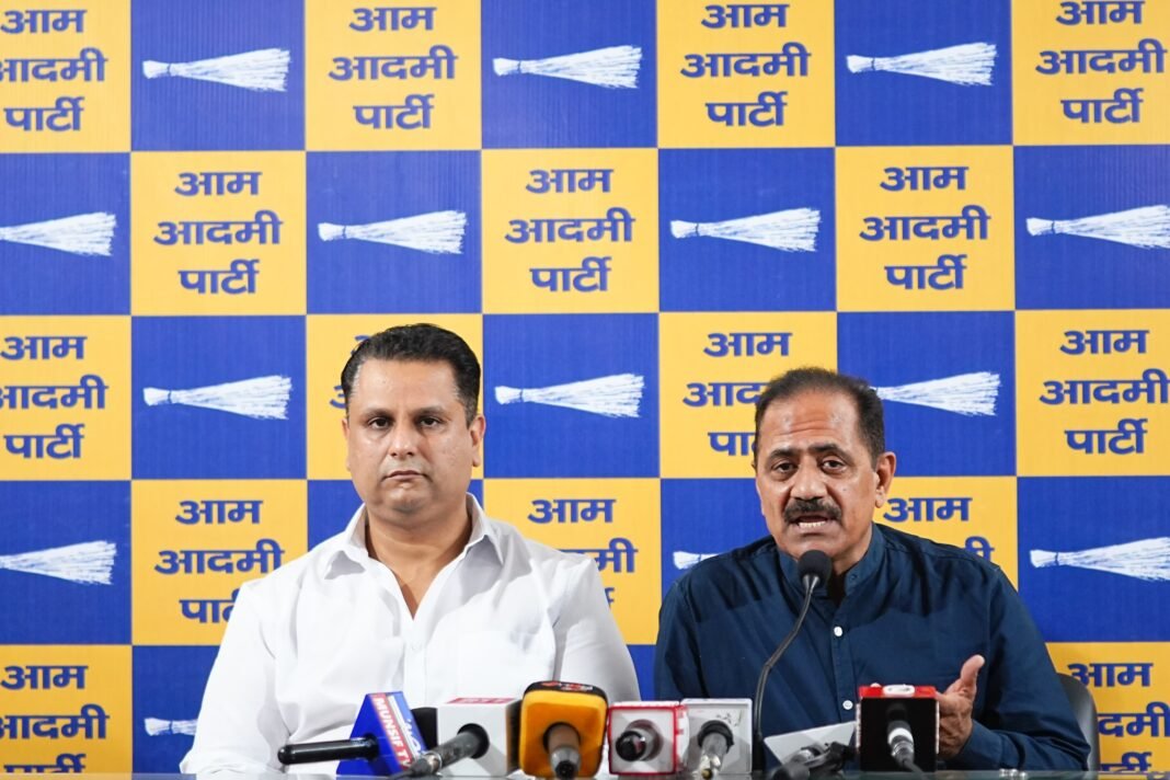 Delhi Safety Standards Press Conference Delhi Safety Standards को लेकर आम आदमी पार्टी की प्रेस वार्ता