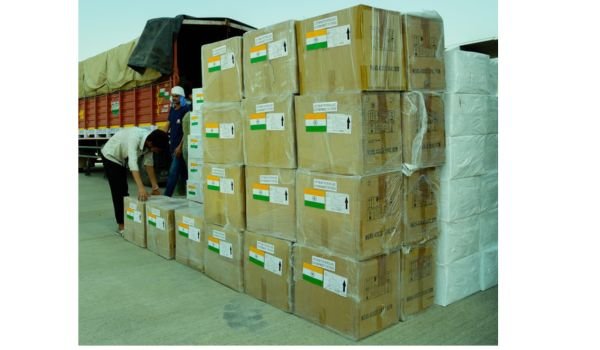 India Sends Humanitarian Aid to Venezuela Under Operation Amistad Indian Air Force C-17 aircraft carrying humanitarian aid to Venezuela under Operation Amistad