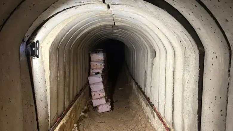 Israel Destroys Hezbollah Tunnel in South Lebanon Israel Hezbollah Tunnel Strike showing Israeli military operation in southern Lebanon