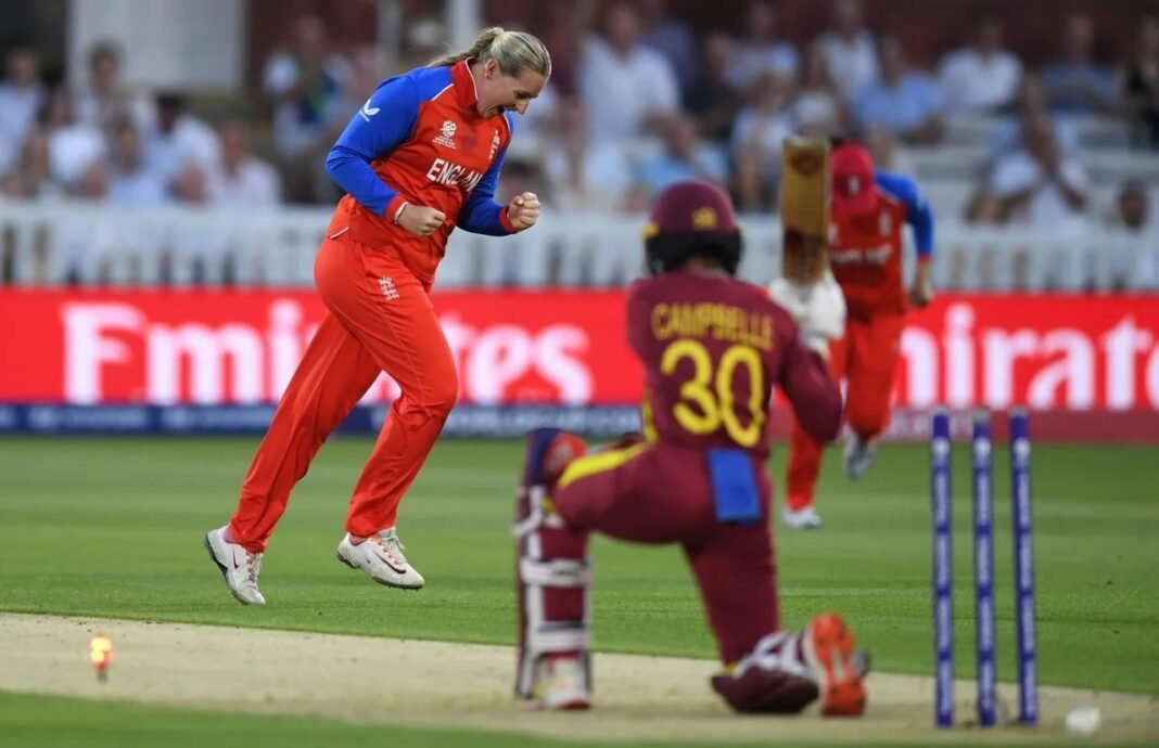 ICC Women's T20 World Cup 2026 England Beat West Indies ICC Women's T20 World Cup 2026 में इंग्लैंड ने वेस्टइंडीज को 38 रन से हराकर सेमीफाइनल में जगह बनाई
