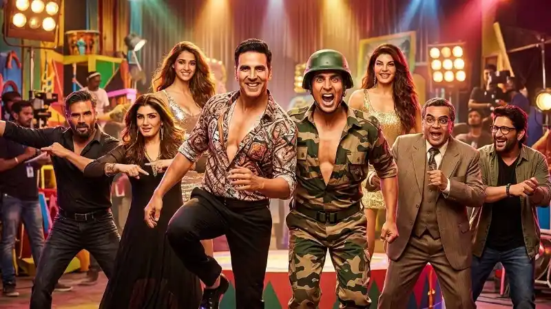 'वेलकम टू द जंगल' में 19 साल बाद साथ आए अक्षय कुमार और अहमद खान, फिर गूंजे आइकॉनिक गीत