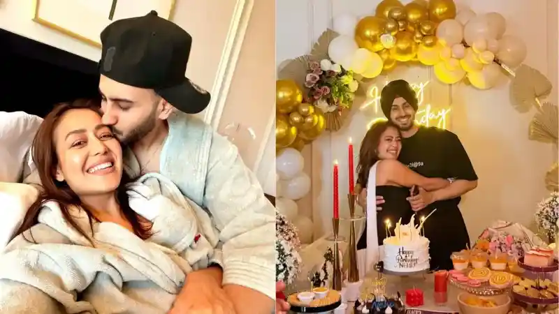 neha-kakkar-38th-birthday-rohanpreet-romantic-photos अपने 38वें जन्मदिन पर पति रोहनप्रीत सिंह और परिवार के साथ जश्न मनातीं नेहा कक्कड़