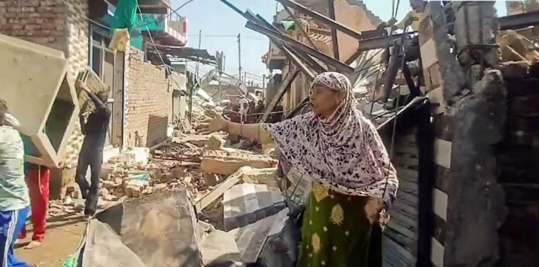 फरीदाबाद बना छावनी; मंदिर-मस्जिद समेत 20 अवैध ढांचे जमींदोज