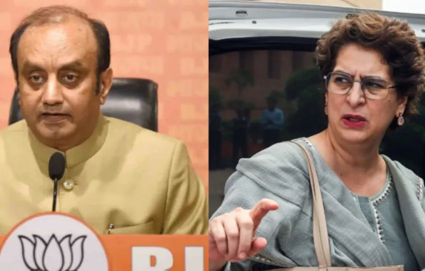 gaumutra-row-sudhanshu-trivedi-priyanka-gandhi-parliament गौमूत्र टिप्पणी पर संसद में घमासान, सुधांशु त्रिवेदी ने प्रियंका गांधी पर साधा निशाना