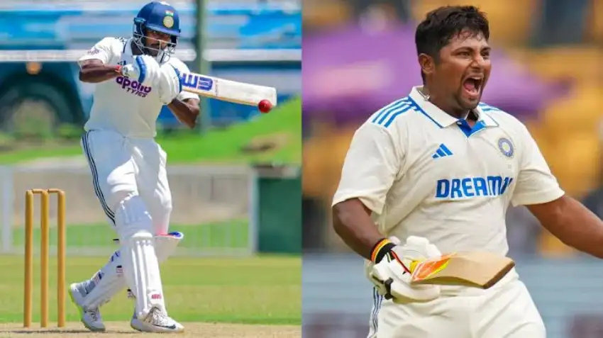 sai-sudharsan-replacement-sarfaraz-khan-india-sri-lanka-test-series साई सुदर्शन की जगह सरफराज खान की हो सकती है वापसी