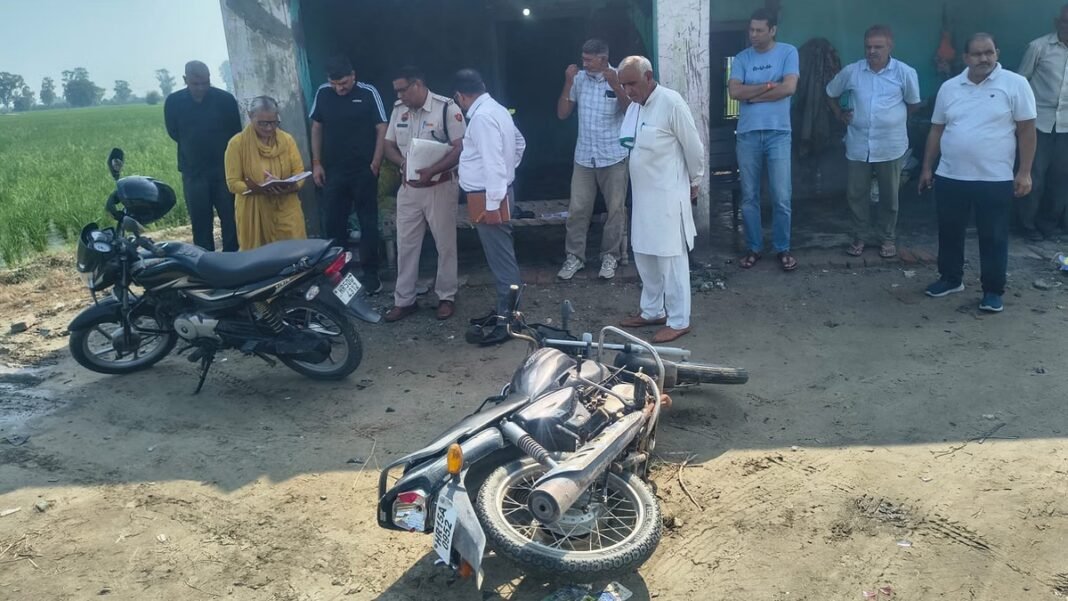 रोहतक में सनसनी: निडाना गांव में रुपये के लेनदेन में रोहतक में सनसनी: निडाना गांव में रुपये के लेनदेन में युवक की पीट-पीटकर हत्या, 10 दिन में चौथी वारदात